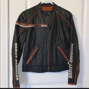 Women's harley davidson leather jacket